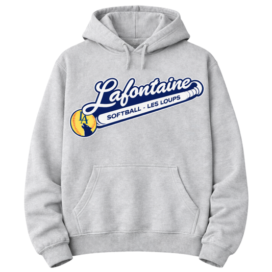 Lafontaine Softball Hoodie - Sport Grey