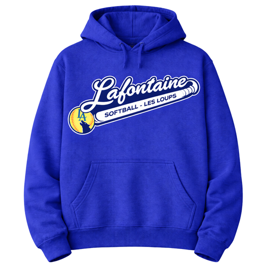 Lafontaine Softball Hoodie - Royal Blue